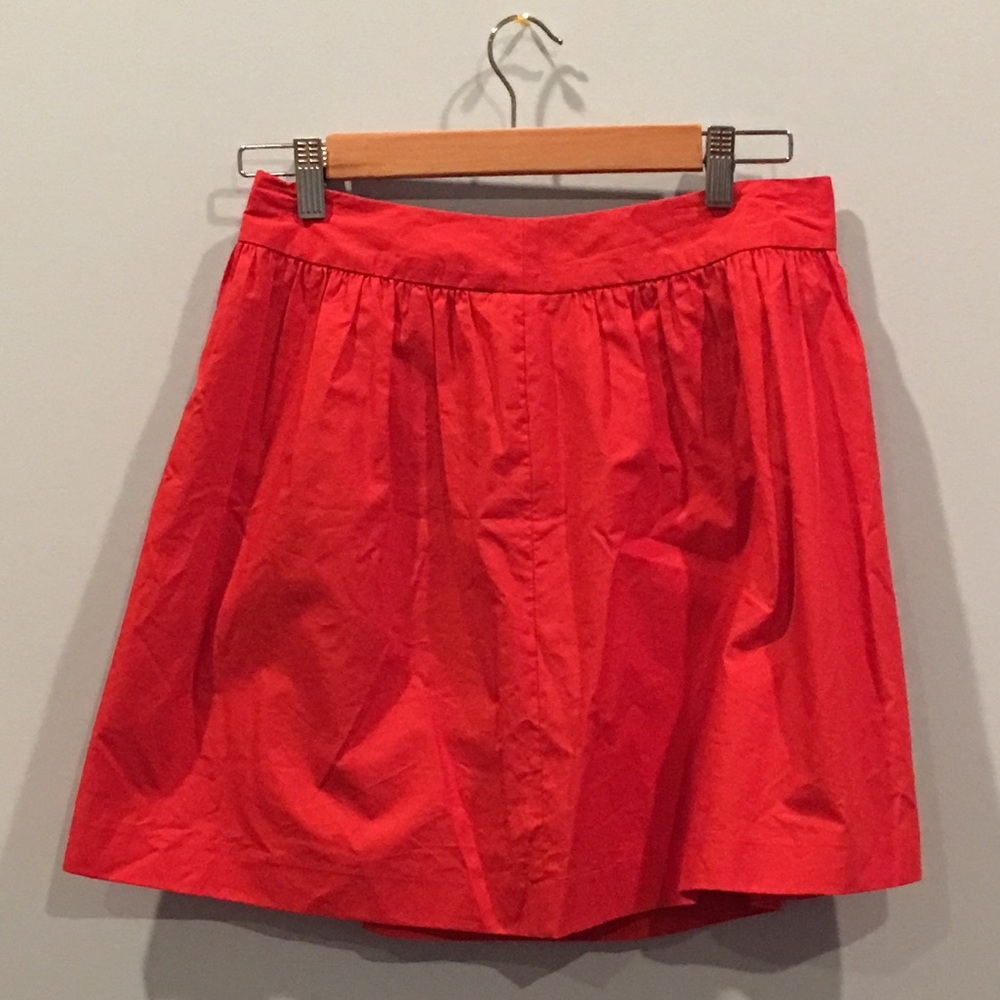 Banana republic red skirt